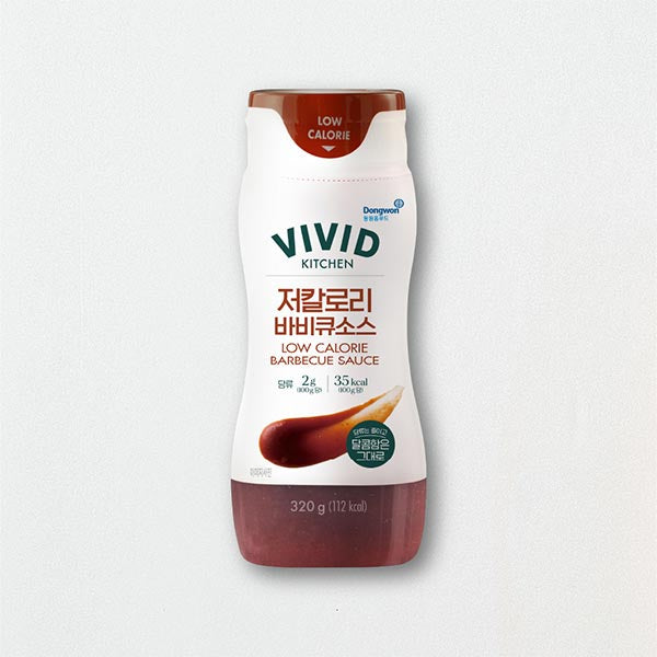 비비드키친 저칼로리 바비큐소스 Vivid Kitchen Low Calorie Barbecue Sauce 320g