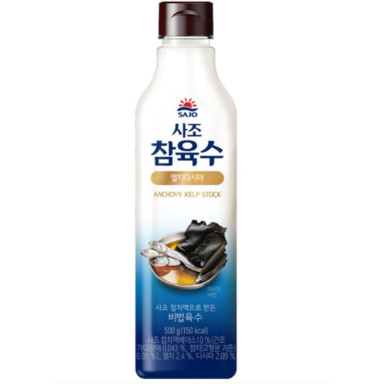 사조 참육수 멸치다시마 SAJO Anchovy Kelp Stock 500g