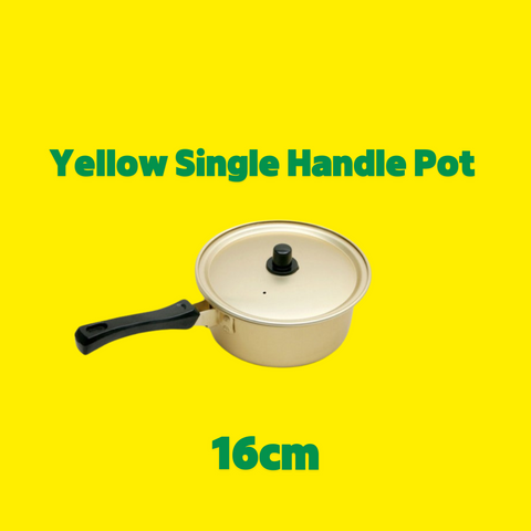 HOTTEST PRICE🎉 양은 냄비 편수 냄비 Yellow Pot Single Handle 16cm/18cm