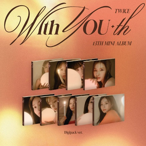💙NEW RELEASE💙 Twice 13th Mini Album 'With YOU-th'(Digipack Ver