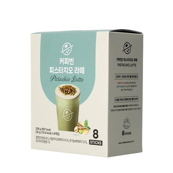 [커피빈] 커피빈 피스타치오 라떼 스틱 8p