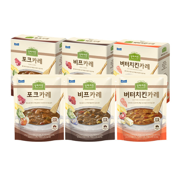 상하키친 포크카레 170g*3p | Pork Curry 170g*3p