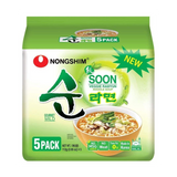 SPECIAL PRICE🍀Nongshim Soon Ramen Multi-Pack (5 Packs)