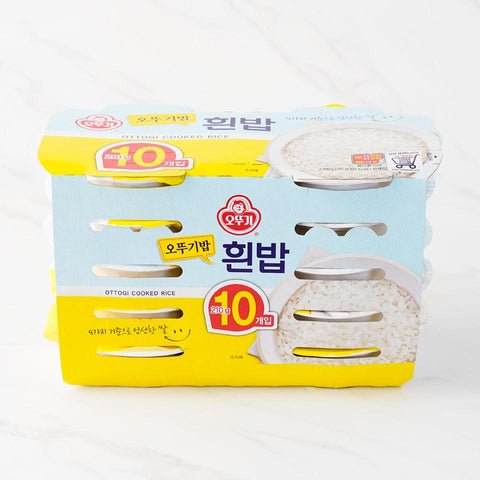 오뚜기 밥 흰밥 10개입 OTTOGI Instant Rice 200g*10ea