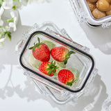 حافظة طعام تريتان نيو كريستال غوتمان أسود GOTMAN NEO CRYSTAL LOCK FOOD CONTAINER BLACK
