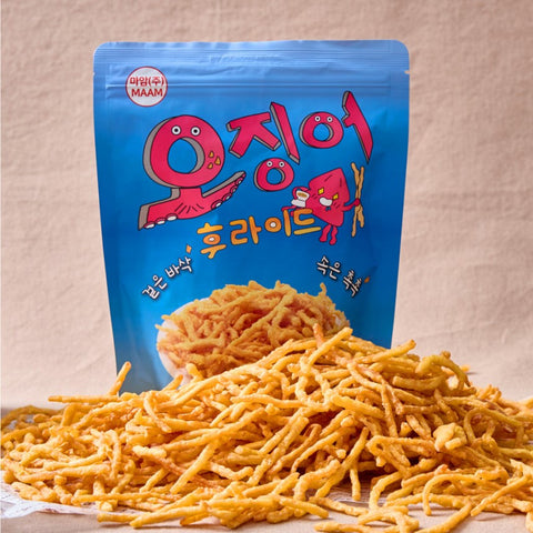 오징어 후라이드 MA Sliced Fried Squid 120g