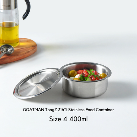 고트만 통즈 316Ti 스텐 반찬통 3호~7호 GOATMAN TongZ Stainless Food Container