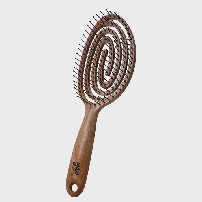 두피 & 헤어 힐링엔 야오 헤어브러쉬 우드라운드 YAO Wood Round Hairbrush