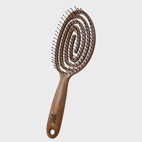 두피 & 헤어 힐링엔 야오 헤어브러쉬 우드라운드 YAO Wood Round Hairbrush