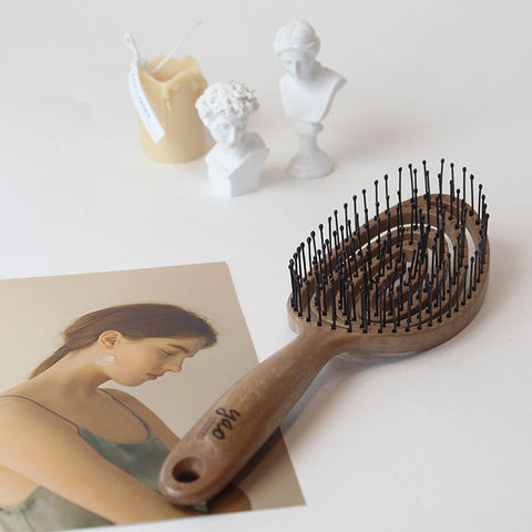 두피 & 헤어 힐링엔 야오 헤어브러쉬 우드라운드 YAO Wood Round Hairbrush