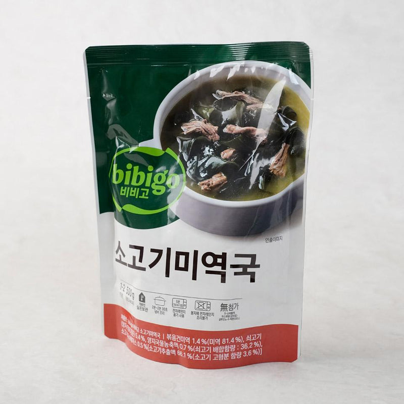 비비고 미역국 500g