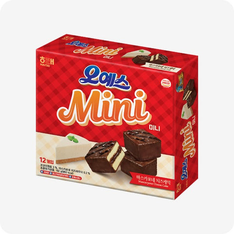오예스 미니 마스카포네 치즈케익 12개입 Mini Mascarpone cheese Cake 192g