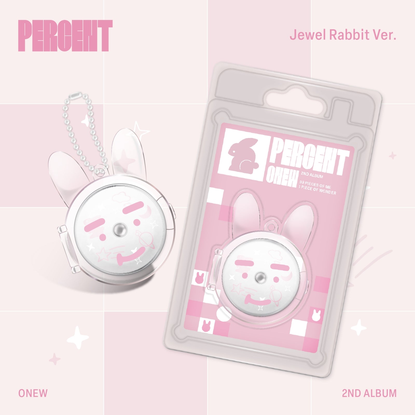 ONEW - PERCENT / 2ND ALBUM (Jewel Rabbit Ver.)