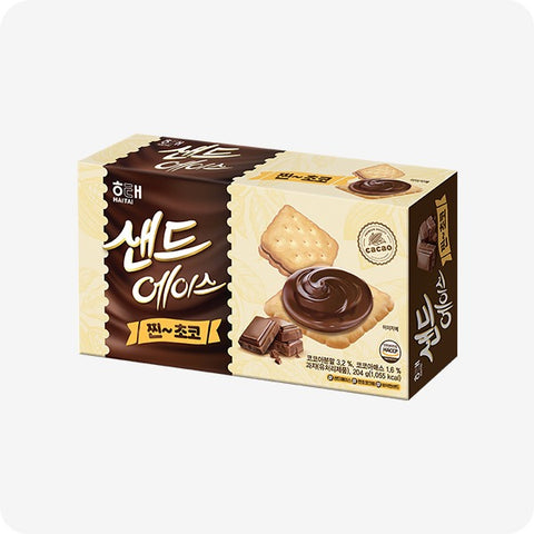 해태 샌드에이스 찐~초코 204g