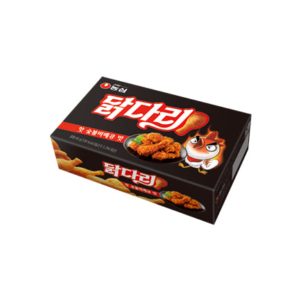 농심 닭다리 너겟 (후라이드 치킨/핫 숯불바베큐 맛) 55g/130g Chicken Leg Snack (2 Flavors)