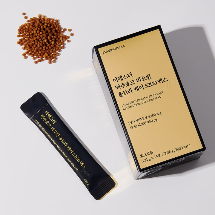 Restocked🤩LYUH ESTHER BREWER'S YEAST BIOTIN ULTRA CARE 5200 MAX