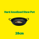 HOTTEST PRICE🔥식당용 대용량 전골냄비 이제 집에서도👌Hard Anodized Stew Pot 28cm