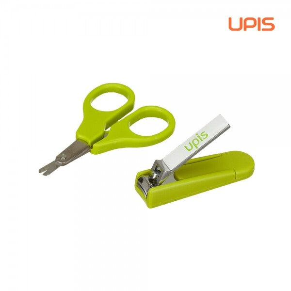 유피스 유아용 위생세트 Upis Non-Slip Scissors&Nail Clippers