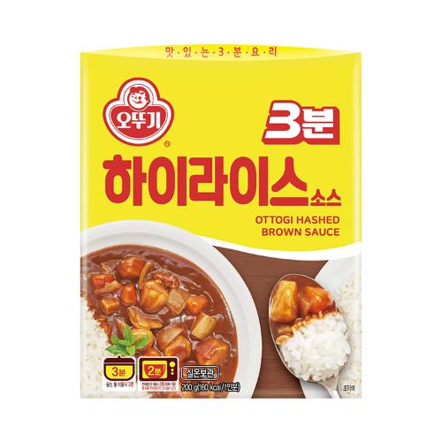 3분 카레 매운맛 200g