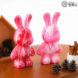 Pouring Art Pouring Art Toy DIY Kit Rabbit Pink/Purple