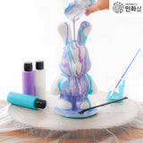 Pouring Art Pouring Art Toy DIY Kit Rabbit Pink/Purple