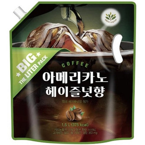 커피 한잔 값으로 7잔!👀 BG 아메리카노(블랙/헤이즐넛) 1.5L