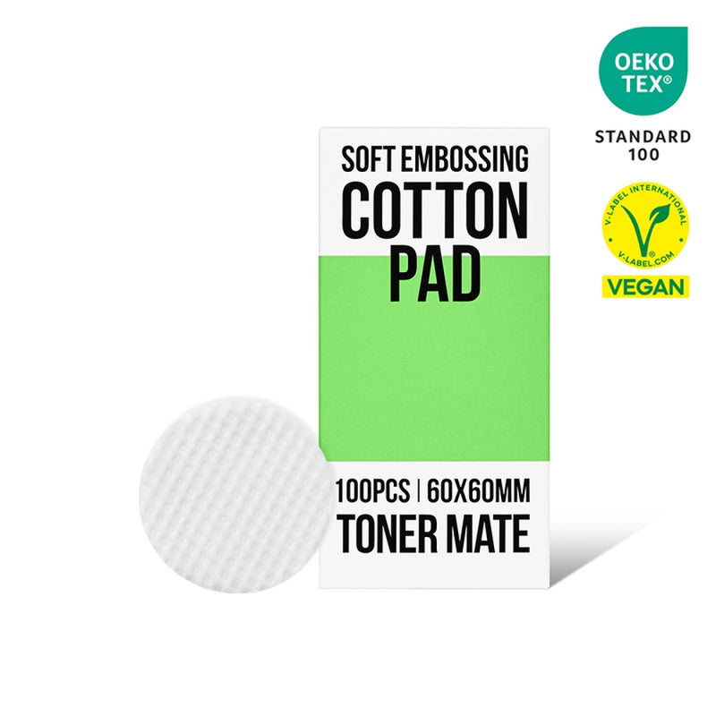 Round double-sided cotton pads for makeup removal 9977 150p
