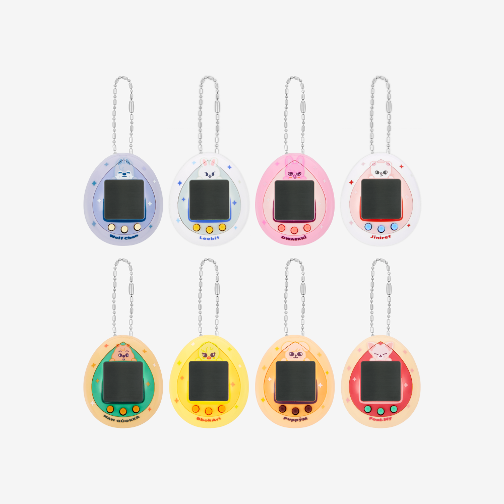 [Pre-order] 스트레이 키즈 Stray Kids SKZOO TAMAGOTCHI & CASE SET