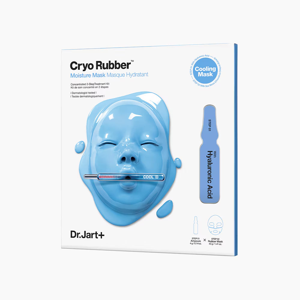 닥터자르트 크라이오 러버™ 모이스처 마스크 1제 앰플 4g + 2제 러버마스크 40g Dr.Jart+ Cryo Rubber Moisture Mask