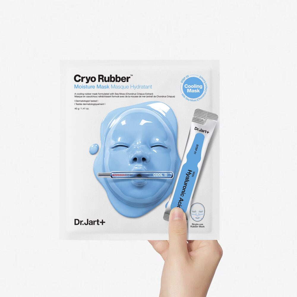 닥터자르트 크라이오 러버™ 모이스처 마스크 1제 앰플 4g + 2제 러버마스크 40g Dr.Jart+ Cryo Rubber Moisture Mask