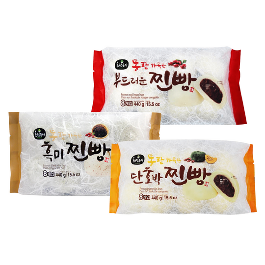 SYDNEY ONLY🚛 Red Bean Steamed Buns(Original/Black Rice/Pumpkin)