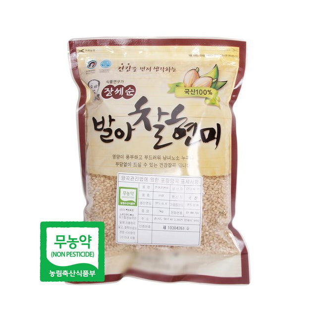 [장세순] 장세순 발아 찰현미 1kg