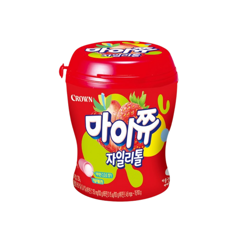[크라운] 마이쭈 자일리톨 딸기 110g