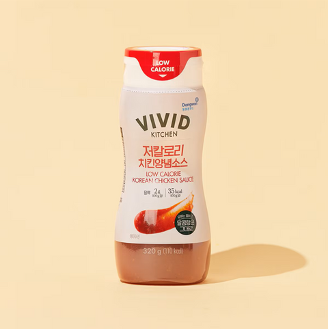 비비드키친 저칼로리 치킨양념소스 Vivid Kitchen Low Calorie Korean Chicken Sauce 320g