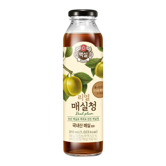 [제일제당] 백설 리얼 매실청 310ml