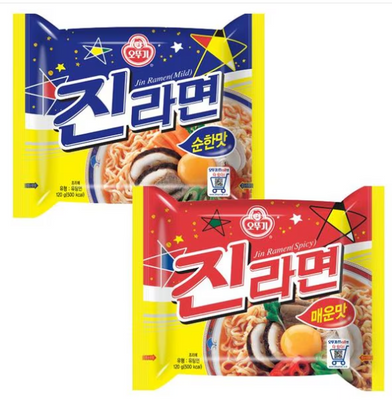 Special Price🔥 Jin Ramyun (Mild/Spicy) 120g*5pk