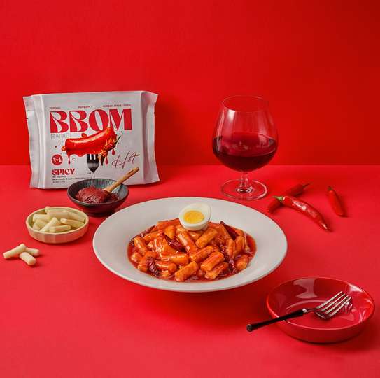 Easier than ramen! BBOM Topokki 3 flavours 4-pack