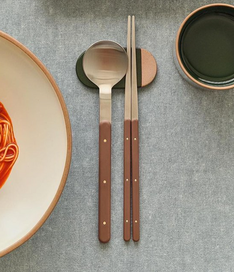 오덴세 레고트 한식기 세트 ODENSE Legodt Cutlery Spoon&amp;Chopstick