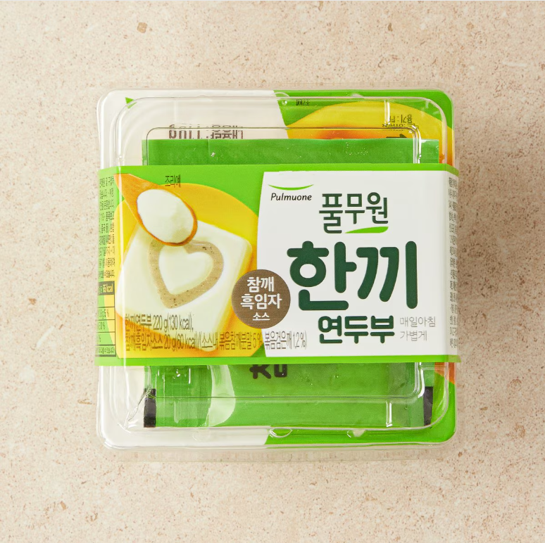 SYDNEY ONLY🚛 Pulmuwon Ready-to-Eat Soft Tofu 220g (2 Flavors)