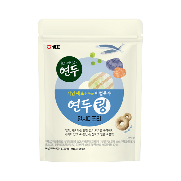 연두 비법육수링 다시마표고야채 80g