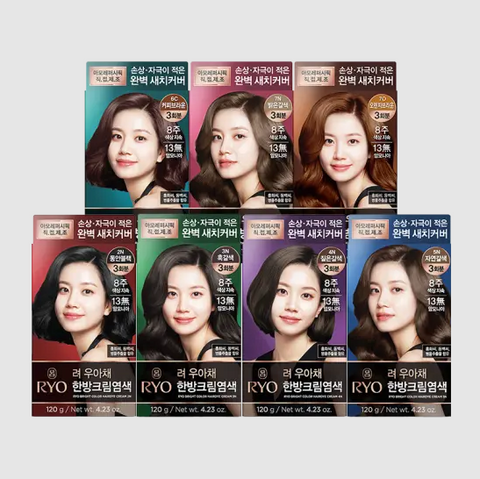 Ryo 'Woo-A-Chae' Oriental Herbal Cream Hair Dye [Grey Coverage]