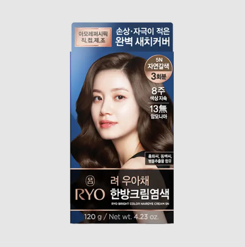 Ryo 'Woo-A-Chae' Oriental Herbal Cream Hair Dye [Grey Coverage]