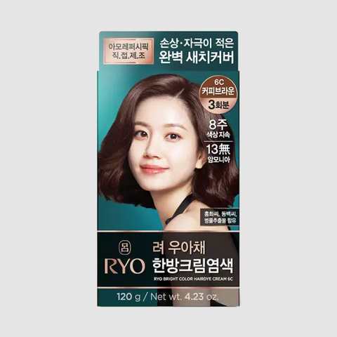 Ryo 'Woo-A-Chae' Oriental Herbal Cream Hair Dye [Grey Coverage]