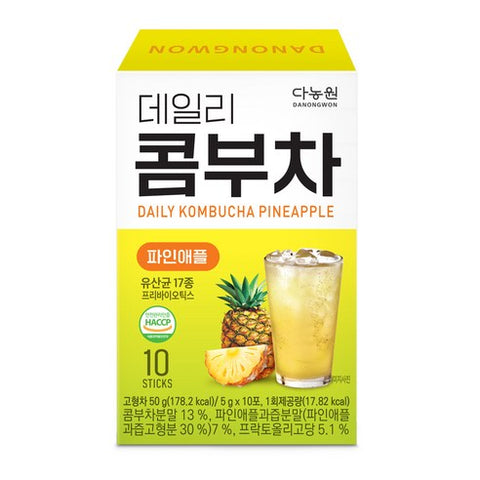다농원 데일리 콤부차 10개입 (사과/샤인머스캣/패션후르츠/석류/파인애플/세븐베리)
