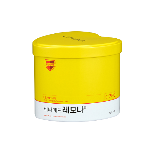 경남제약 비타메드레모나산 3g x 60포 | [GYEONGNAM PHARMACEUTICAL] Lemona C 3g*60