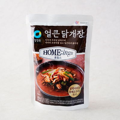청정원 호밍스 얼큰 닭개장 450g