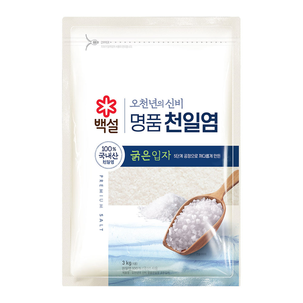BAEKSEOL Ocheonnyeonui Sinbi Premium CJ Natural Sea Salt 1kg