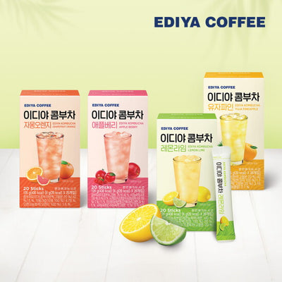 EDIYA Kombucha 20 Sticks (3 Flavors)