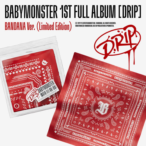 베이비몬스터 BABYMONSTER - DRIP / 1st FULL ALBUM (BINDER Ver.)