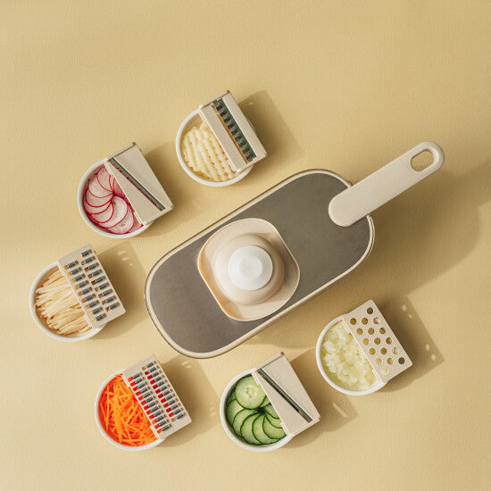 닥터하우스 데일리 멀티 채반 & 채칼 세트 Daily Multi Mandoline Slicer